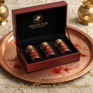 Coffret Safran Premium du Maroc – 3 doses de 0,5 g