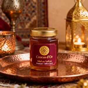 Miel au Safran Premium – Délice Doré 250g