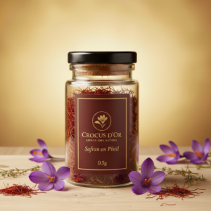 Safran en pistils 0,5 g – Découverte
