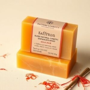 Savon au Safran Bio – Soin Naturel et Raffiné